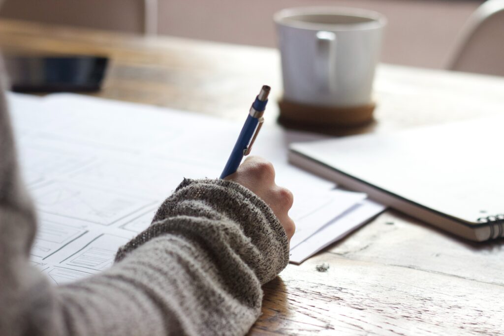 employer filling in a Working from home risk assessment