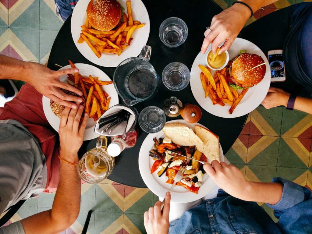 food health and safety in a restuarant