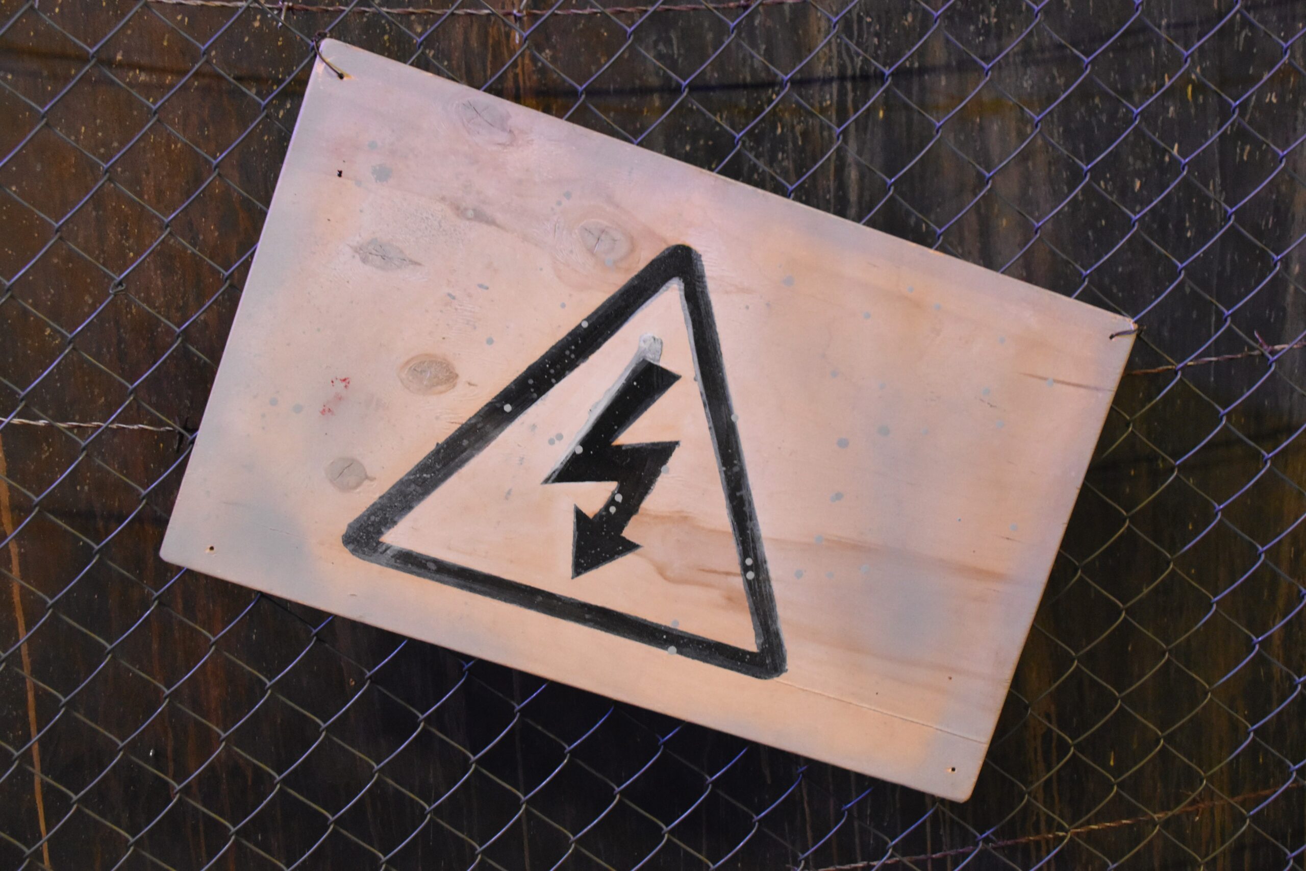 Hazard sign to illustrate a COSHH hazradous substances list 