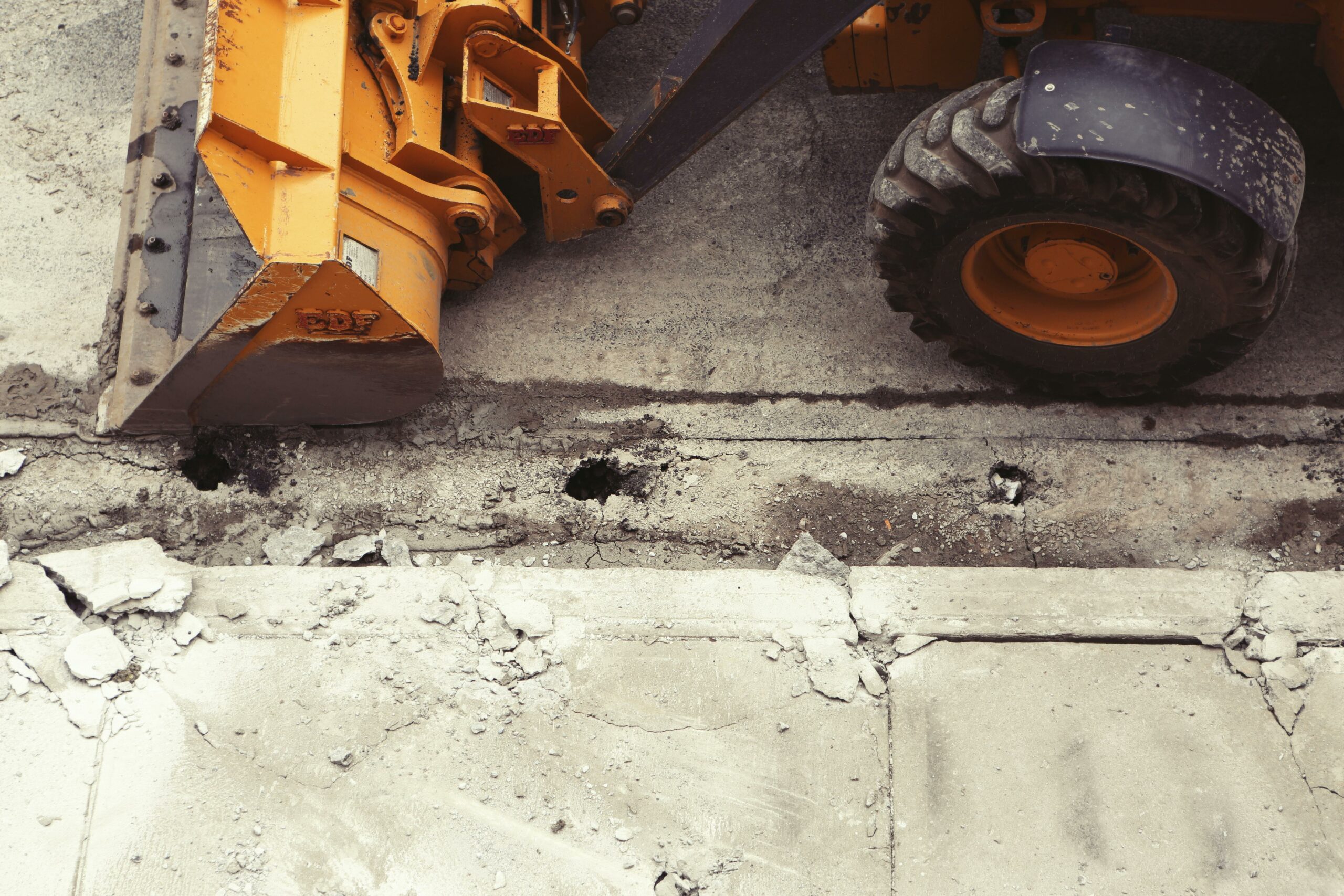 construcytion site image used to show CDM 2015 in force