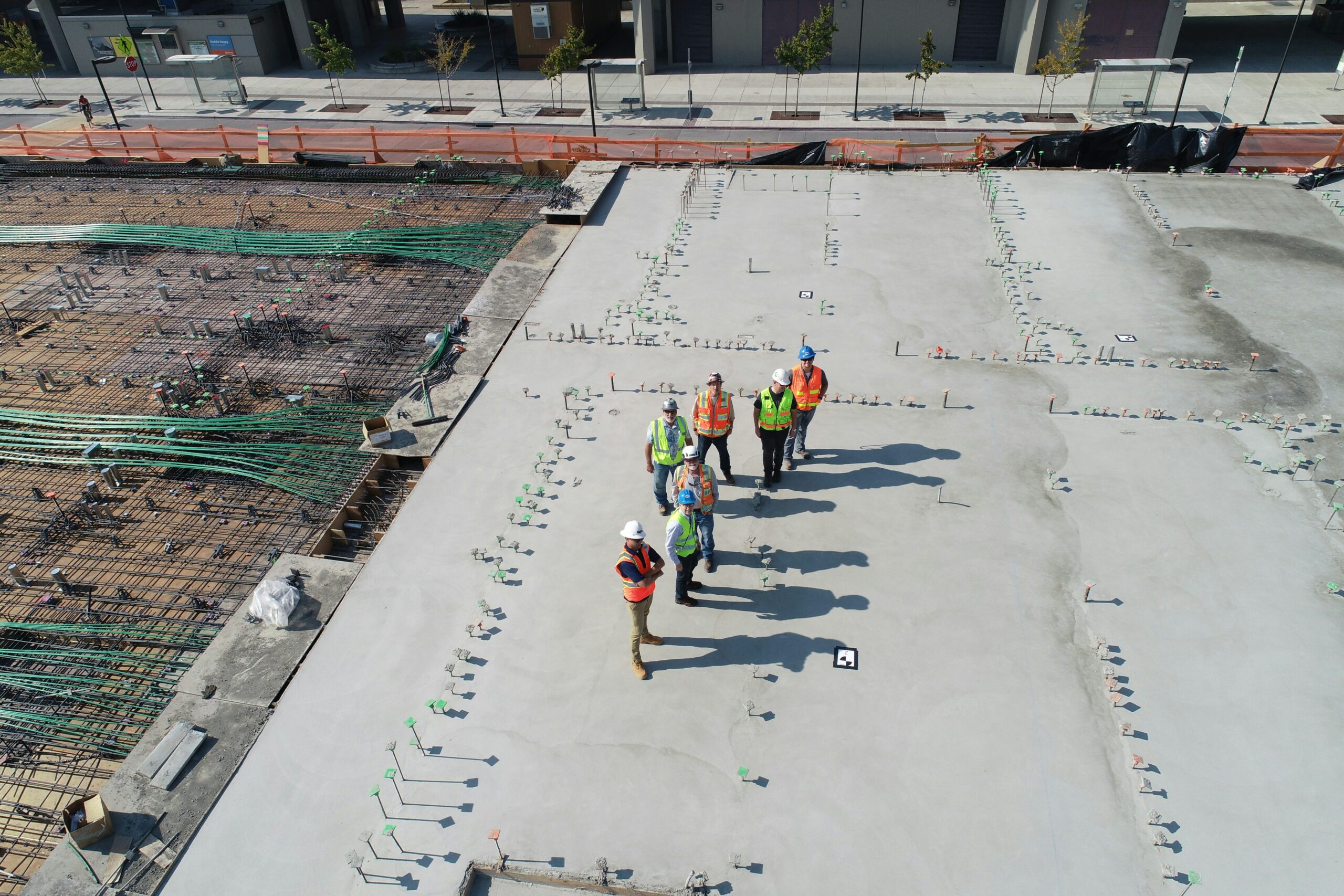 construction site that must adhere to health and safety legislation